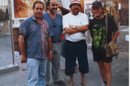 Romeral, García Sevilla, Arauzo y Carlos Sosa
