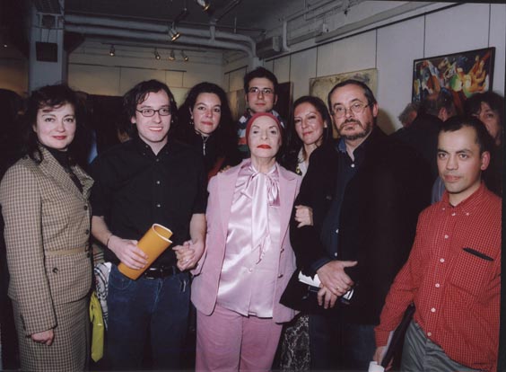 Los premiados con Alicia Alonso